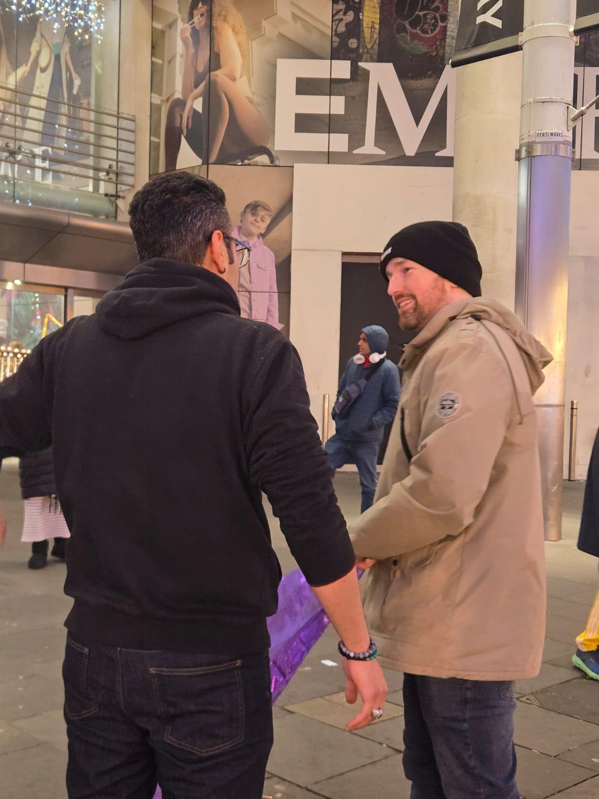 Reaching out with compassion