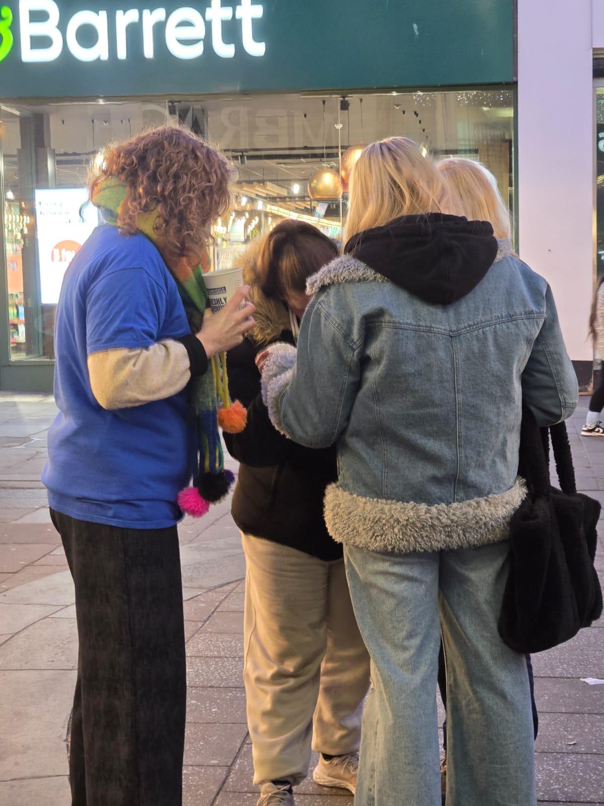 Prayer and encouragement