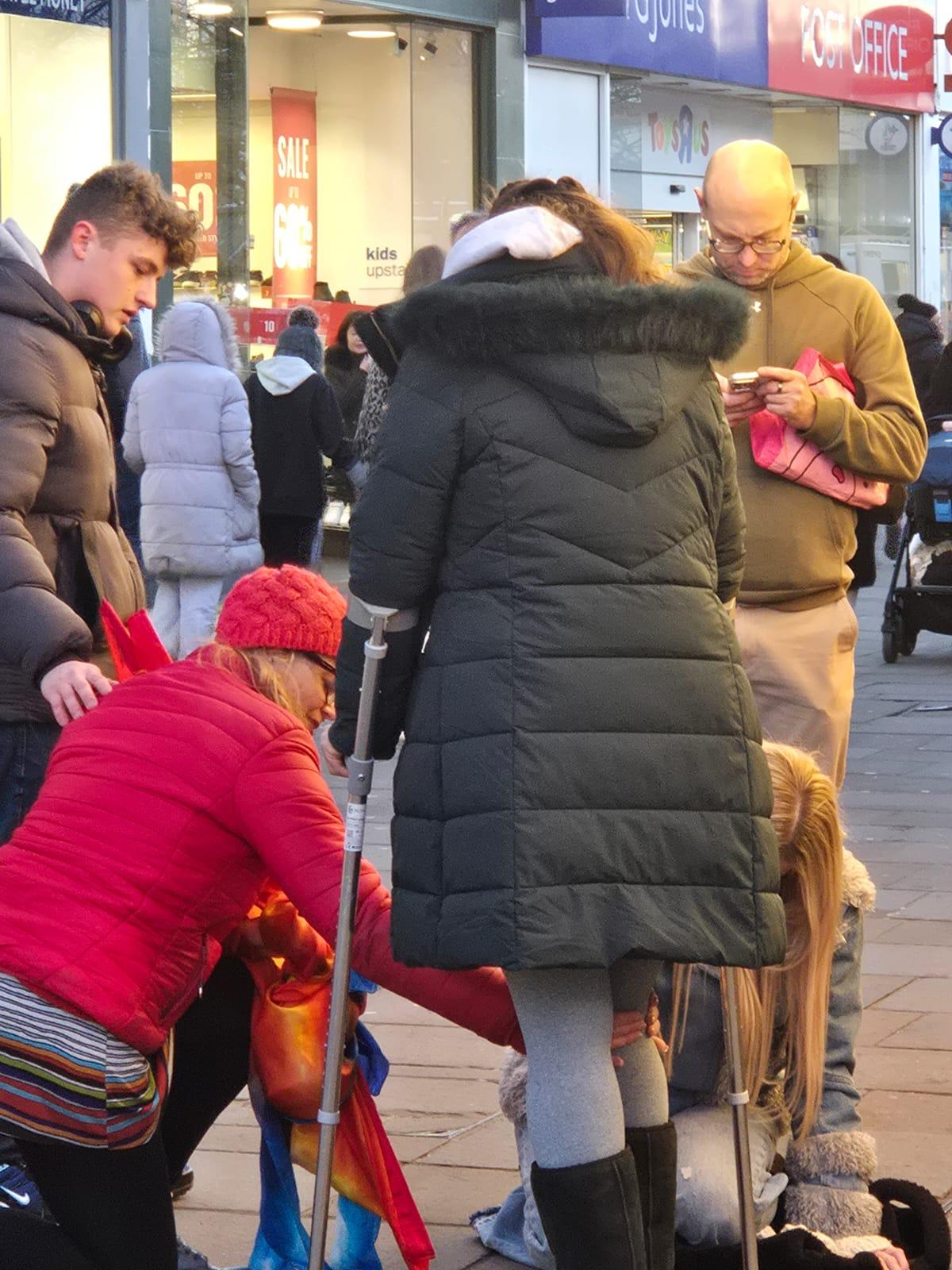 Community outreach moment