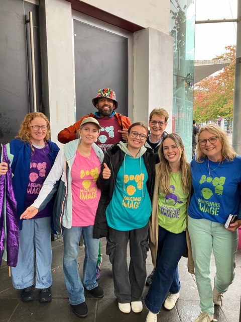 Made in His Image volunteers sharing God's love